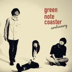 _Goodbye / green note coaster