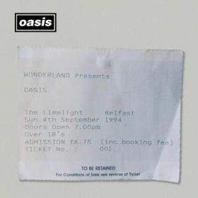 Supersonic (Live at The Limelight, Belfast - 4th September '94) / Oasis