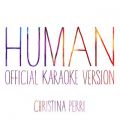 christina perri̋/VO - human (Official Karaoke Version)