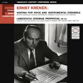 Ao - Krenek: Sestina  Lamentatio Jeremiae Prophetae, OpD 93 (Remastered) / Various Artists