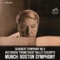Ao - Schubert: Symphony No.2 in B-Flat Major, D. 125 - Beethoven: Die Geschopfe des Prometheus, Op. 43 (Excerpts) / Charles Munch