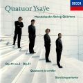 Mendelssohn: String Quartet NoD 5; 4 Pieces