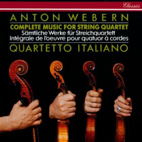 Webern: 5 Movements for String Quartet, OpD 5 - 1D Heftig bewegt / C^Ayldtc