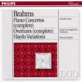 Brahms: Piano Concertos NosD1  2^Haydn Variations etcD