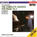 Mozart: The Complete Sonatas for Piano, VolD 4