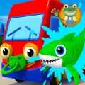 Gecko's Garage/Toddler Fun Learning̋/VO - Baby Shark Vs Baby Truck