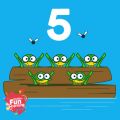 Toddler Fun Learning̋/VO - 5 Little Speckled Frogs (instrumental)