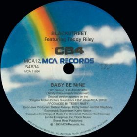 Baby Be Mine feat. Teddy Riley (12' Remix) / ubNXg[g