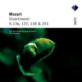 Divertimento in F Major, KD 138 "Salzburg Symphony NoD 3": ID Allegro / Ton Koopman