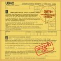 Ao - Signing Off (Deluxe) / UB40